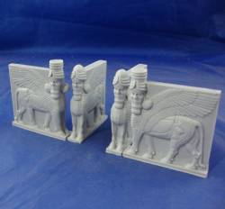 Assyrian Winged Bull Gate set (15mm)